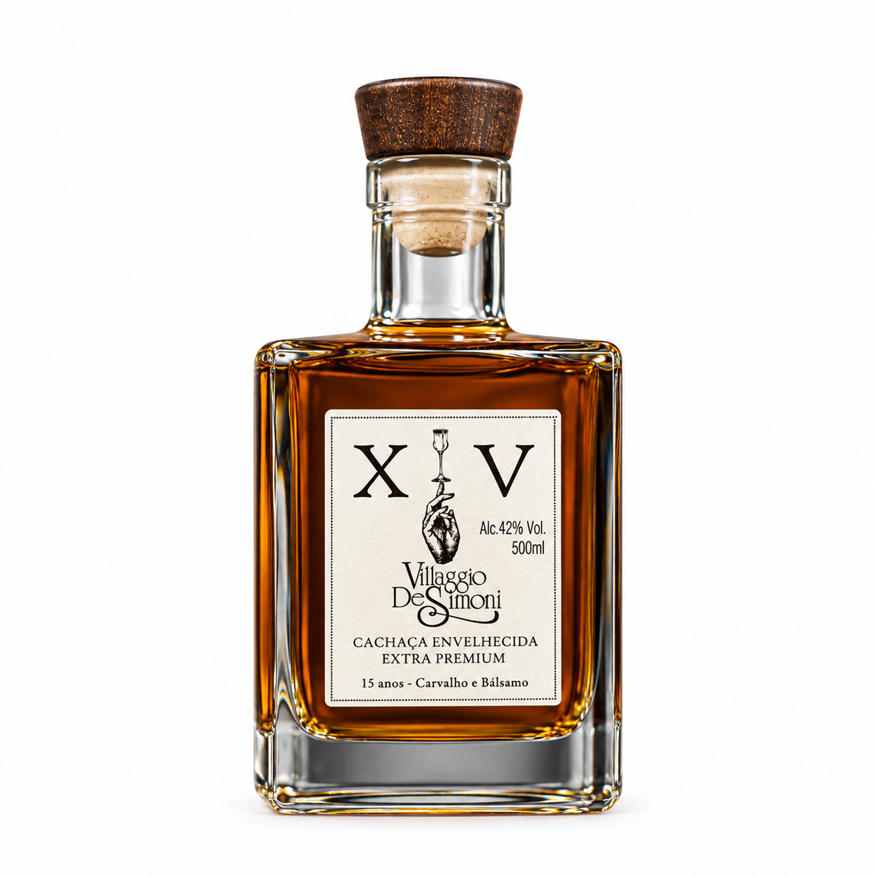 Cachaça Villaggio de Simoni Carvalho 15 anos