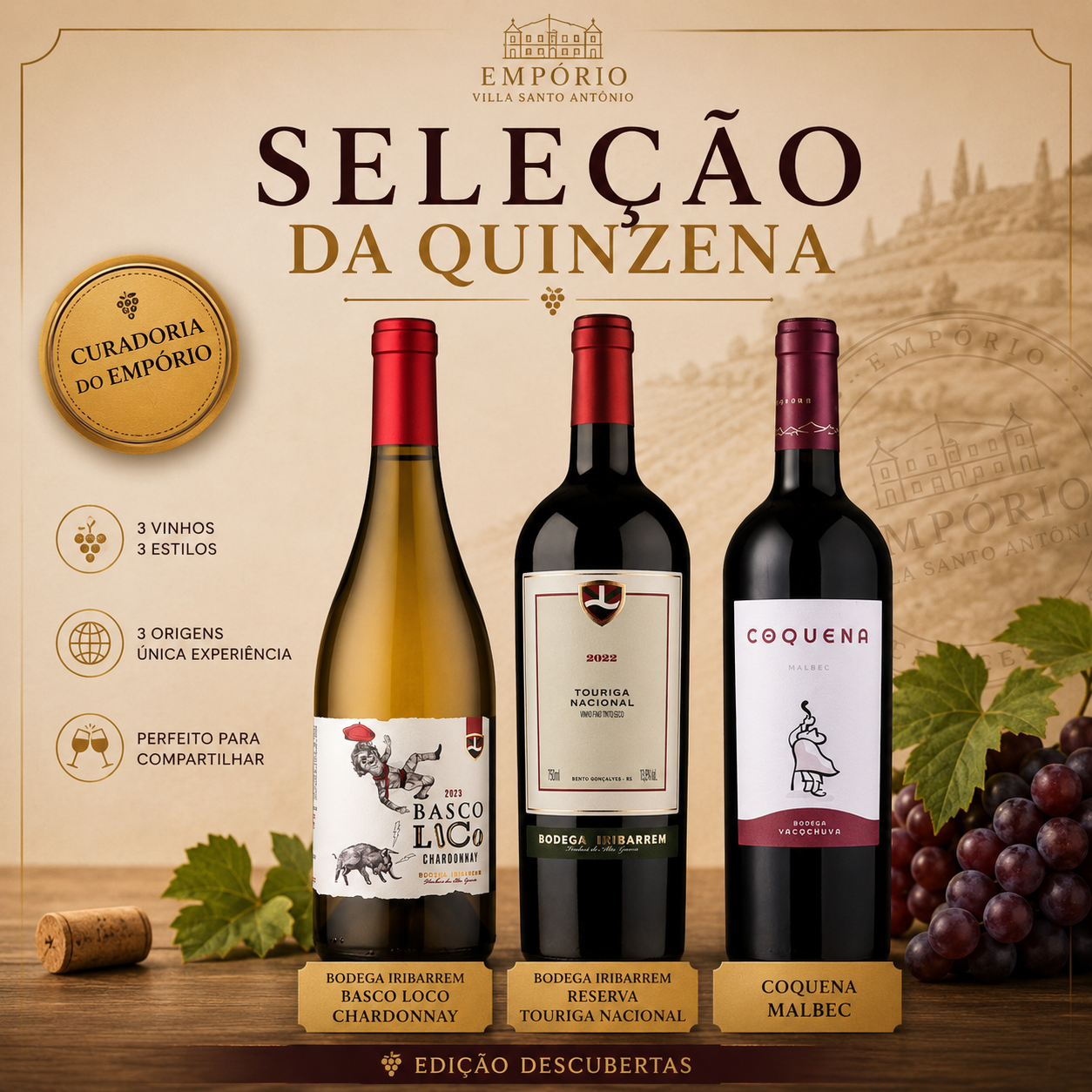 Seleção da Quinzena | Edição Descobertas