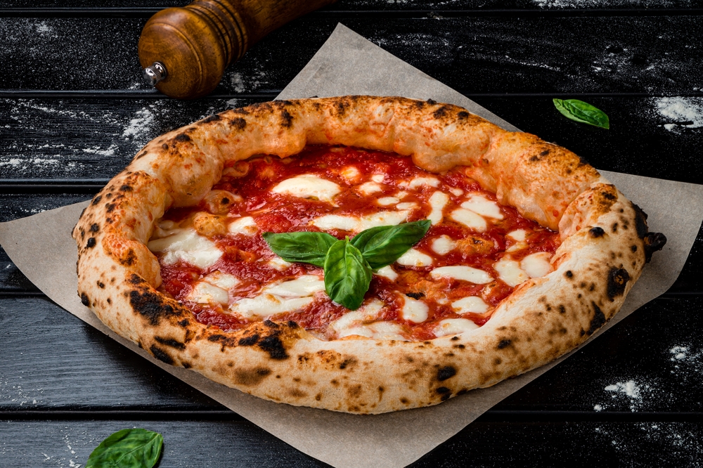 Pizza napolitana para harmonizar com vinho