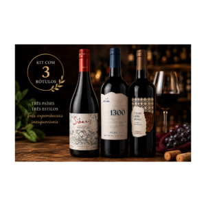 Seleção da Quinzena de Agosto – Kit com 3 Vinhos