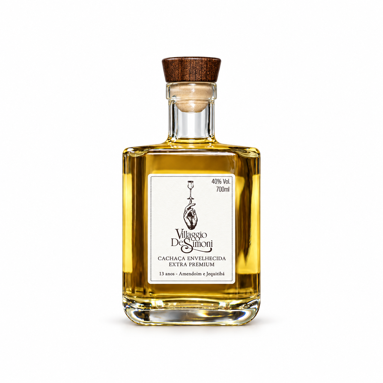 Cachaça Villaggio de Simone Amendoim 13 anos