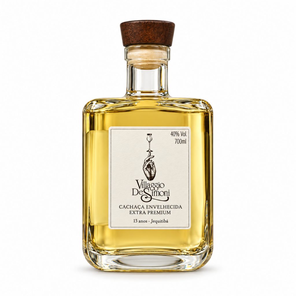 Cachaça Villaggio de Simoni Jequitibá 13 anos